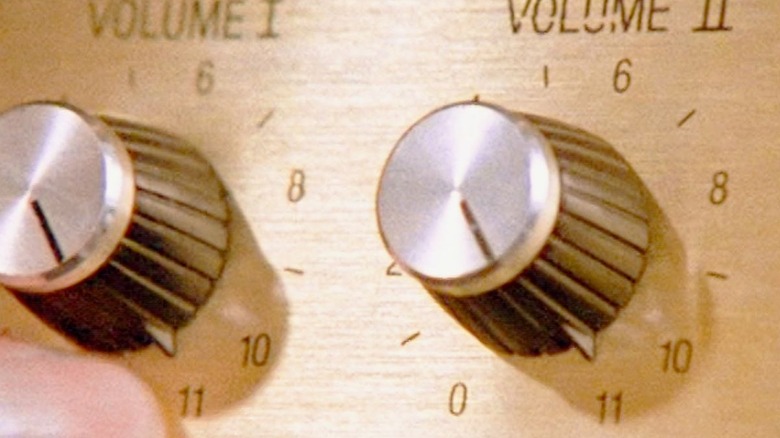 Botões de volume que vão até 11 em This is Spinal Tap