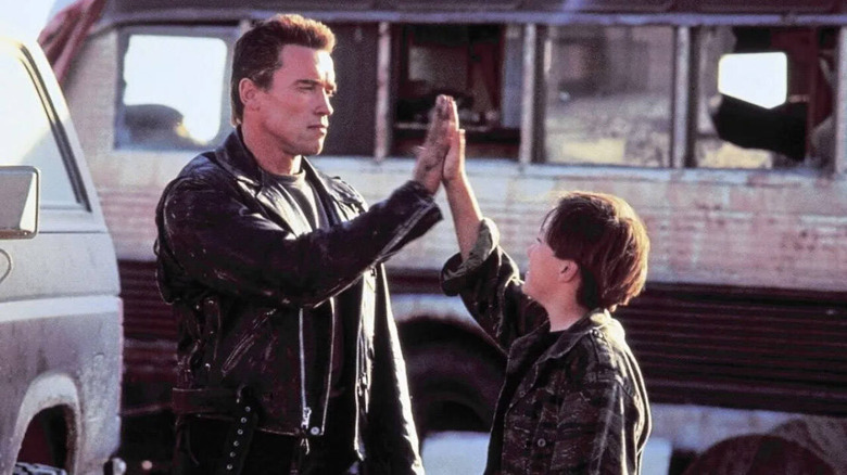 T2: Judgment Day, The Terminator and John 