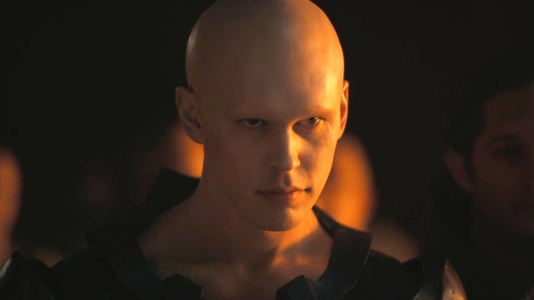 Feyd-Rautha staring at Paul Atreides in Dune: Part Two