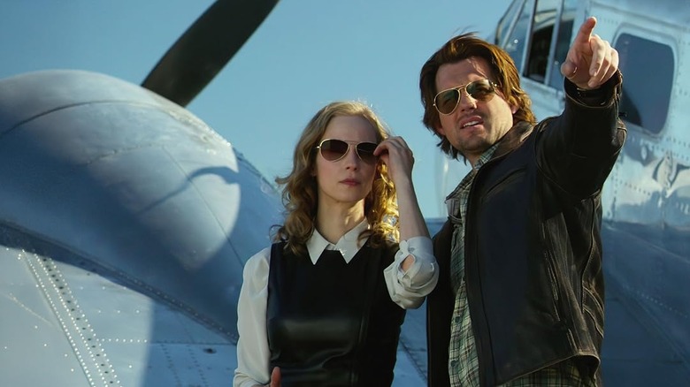 Dangy and John Galt standing together in Atlas Shrugged Part III: Who Is John Galt?