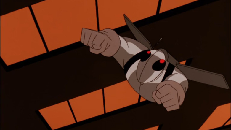 Vuurvliegjes schieten vliegend in Batman the Animated Series