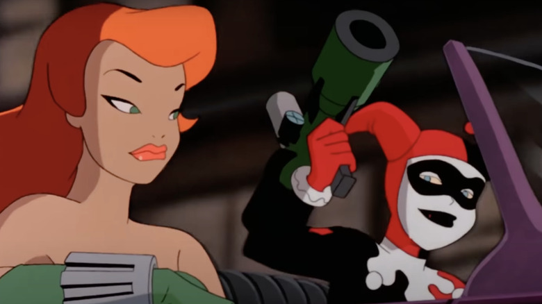 Batman Animated Poison Ivy Harley Quinn