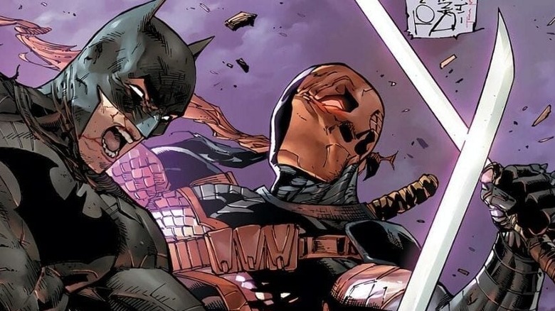 Deathstroke vs Batman Tony Daniel