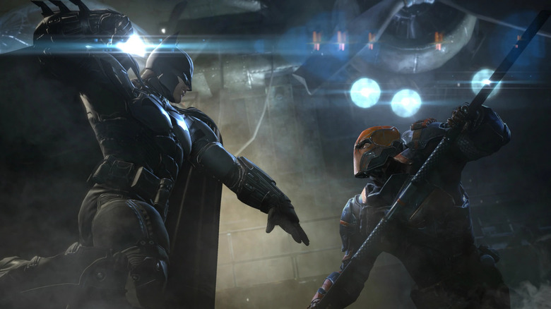 Arkham Origins Batman vs Deathstroke