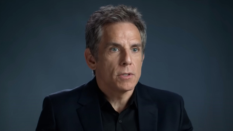Ben Stiller speaking in a behind-the-scenes video for Severance