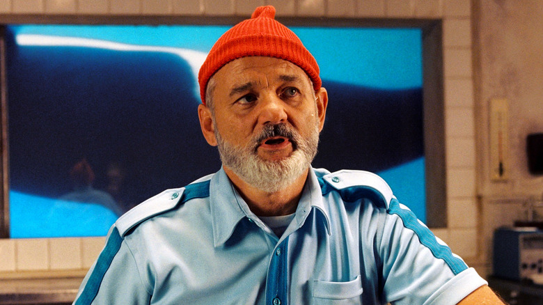 Bill Murray in The Life Aquatic with Steve Zissou