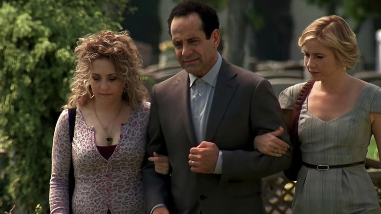 Charuna Fleming, Adrian Monk, and Natalie Tigger walk together in the monk