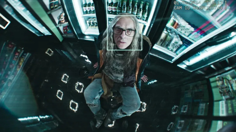 Black Mirror, Plaything, a security camera's point of view of Cameron getting caught for shoplifting