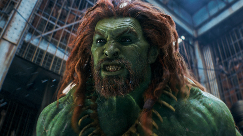 Jason Momoa as Blanka growling in Street Fighter (2026)