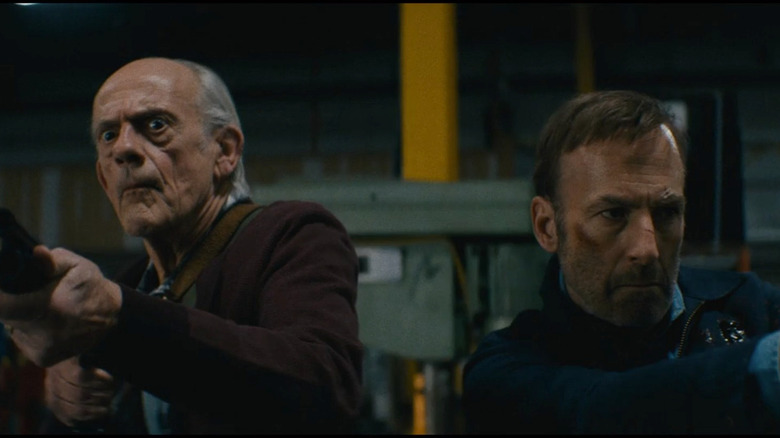 Christopher Lloyd and Bob Odenkirk in Nobody
