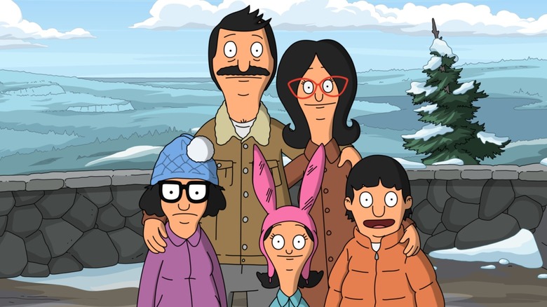 The Belcher Family from Bob's Burgers