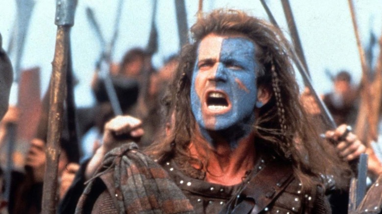 Mel Gibson in Braveheart