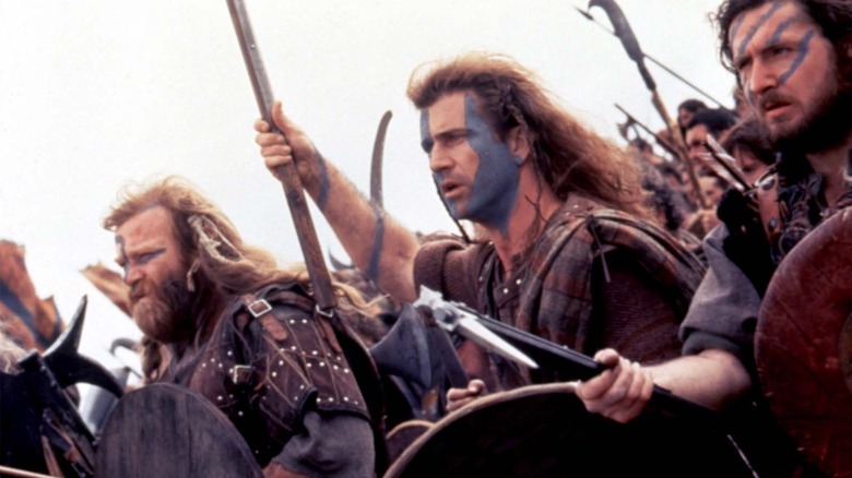 Mel Gibson in Braveheart