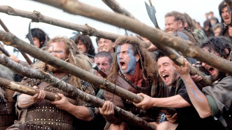 Mel Gibson in Braveheart