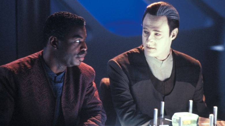 Data and Geordi