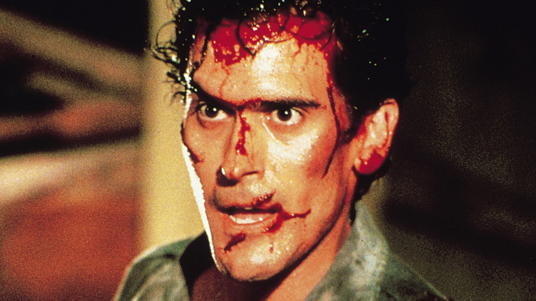 Bruce Campbell as Ash in Evil Dead II