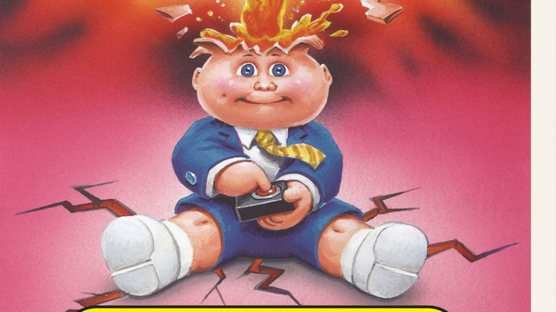 Adam Bomb, one of the Garbage Pail Kids