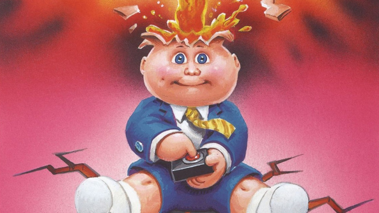 Adam Bomb, one of the Garbage Pail Kids