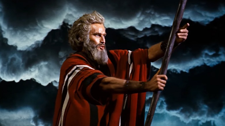 Charlton Heston in The Ten Commandments