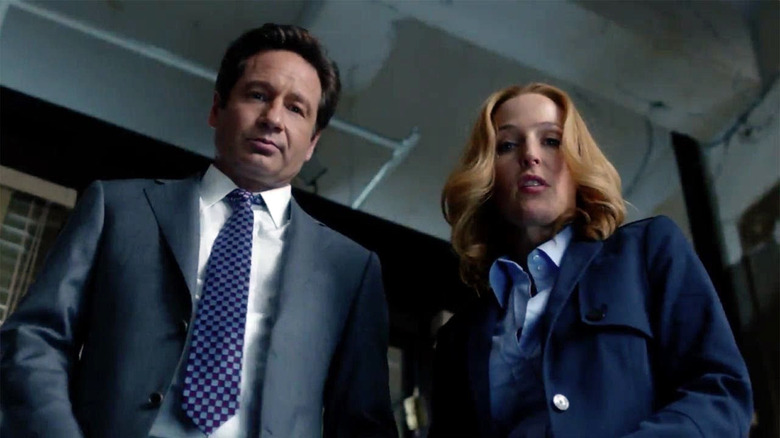 Mulder Scully X-Files David Duchovny Gillian Anderson