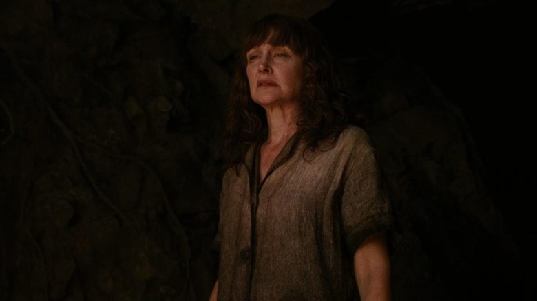 Patricia Clarkson as Rachel 2 in her cave in Shutter Island