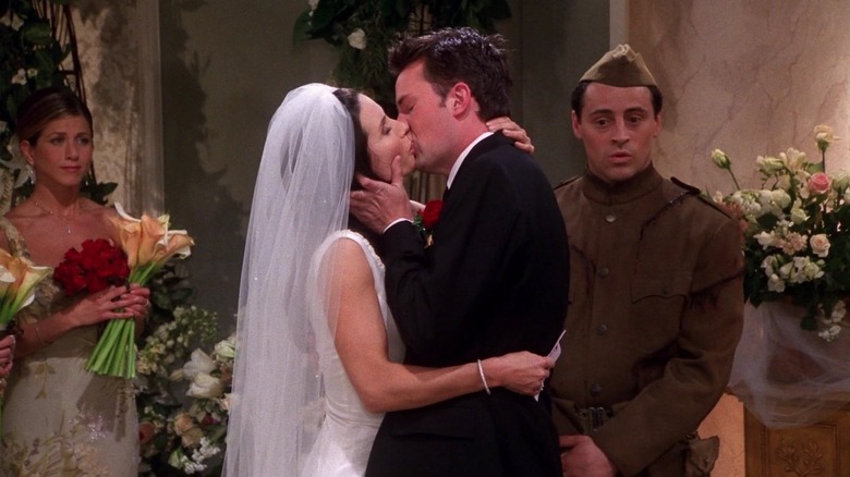 Monica and Chandler wedding