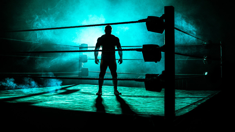 An actor as Chris Benoit for Dark Side of the Ring