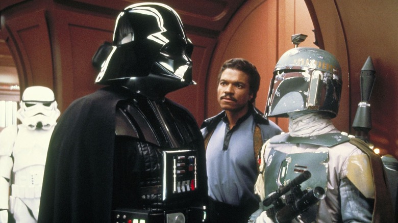 Darth Vader and Boba Fett Empire Strikes Back
