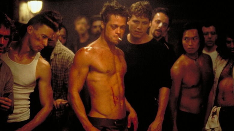 Brad Pitt in "Fight Club"