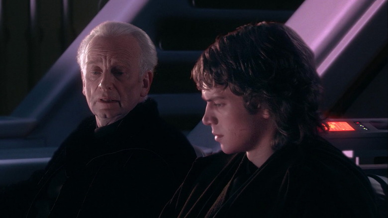 Palpatine and Anakin in Revenge of the Sith