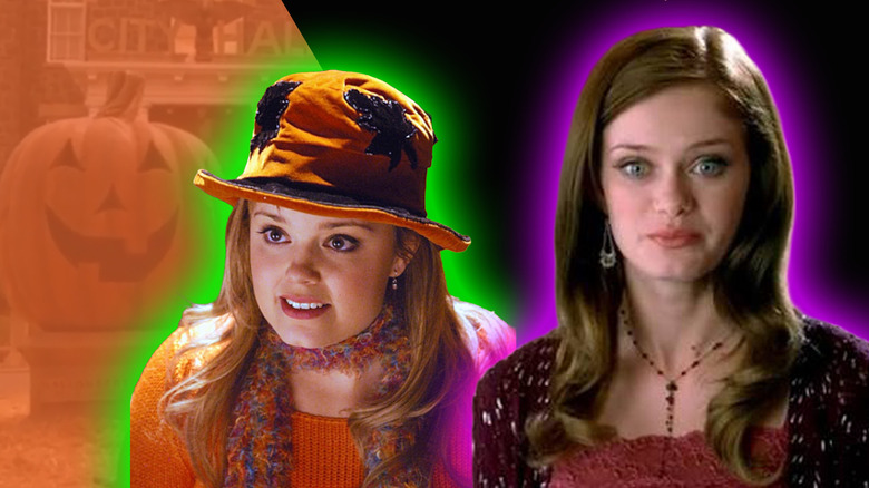 Kimberly J. Brown and Sara Paxton as Marnie in the Halloweentown Movies