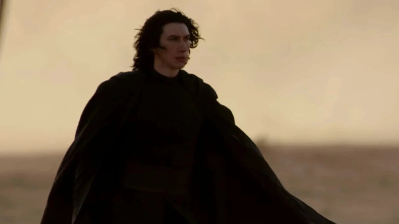 Kylo Ren broods for a moment in Star Wars: The Rise of Skywalker