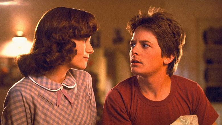 Lea Thompson and Michael J. Fox
