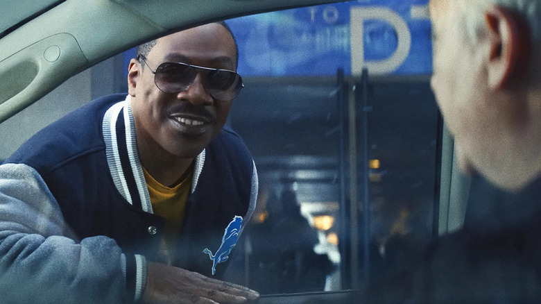 Axel Foley is all smiles in Beverly HIlls Cop: Axel F