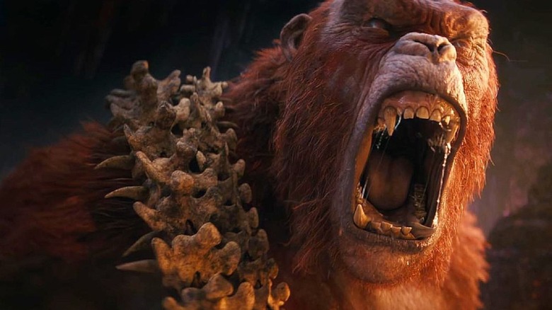 The Skar King establishes his territory in Godzilla x Kong: The New Empire
