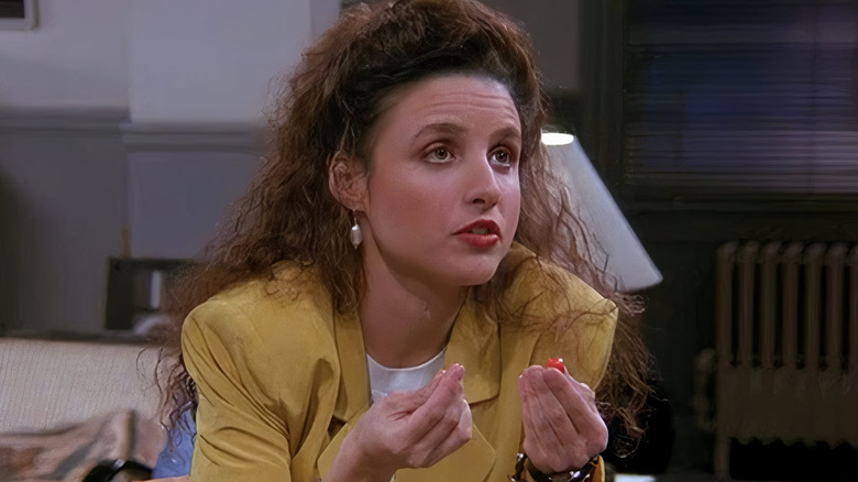 Julia Louis-Dreyfus as Elaine in Seinfeld.