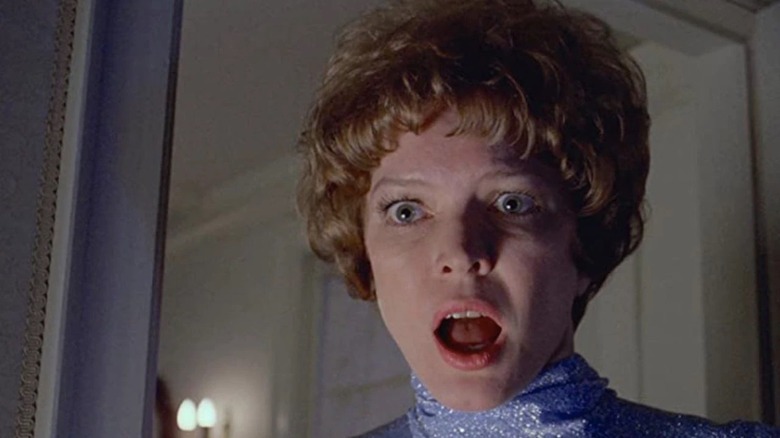 Ellen Burstyn's shocked face in The Exorcist