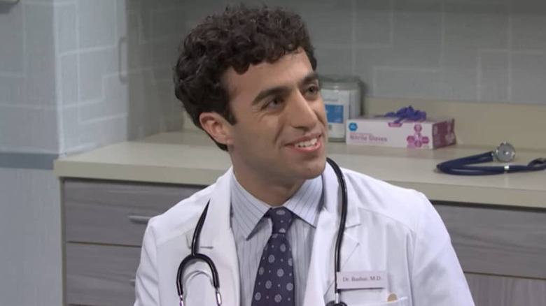 Emile Wakim as a doctor in Satardai Knight Live drawing