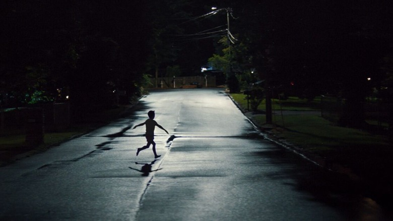 A child running through the dark in Weapons