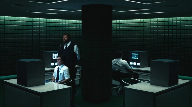 Lumon Management also uses huge huge surveillance devices in Severance