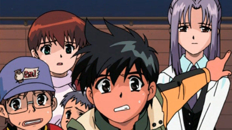 Characters from the Anime Ghost Stories