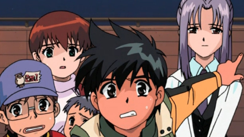 Characters from the Anime Ghost Stories