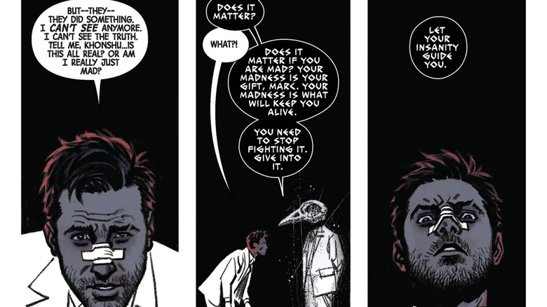 Khonshu gives Steven much-needed advice