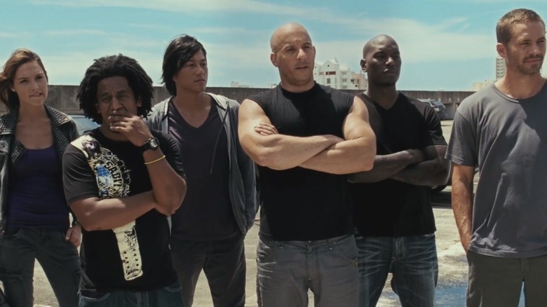 Fast Five Gal Gadot Sung Kang Vin Diesel Tyrese Gibson Paul Walker