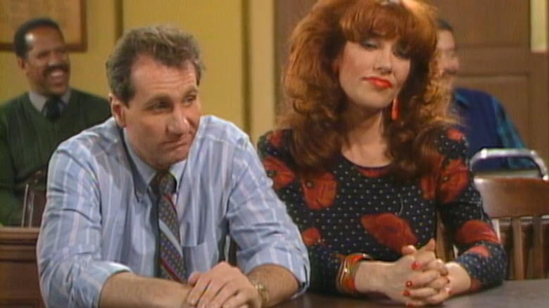 Ed O'Neill and Katey Sagal in Married... With Children