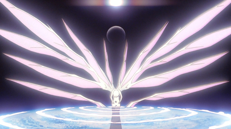 End of Evangelion Lilith over Earth