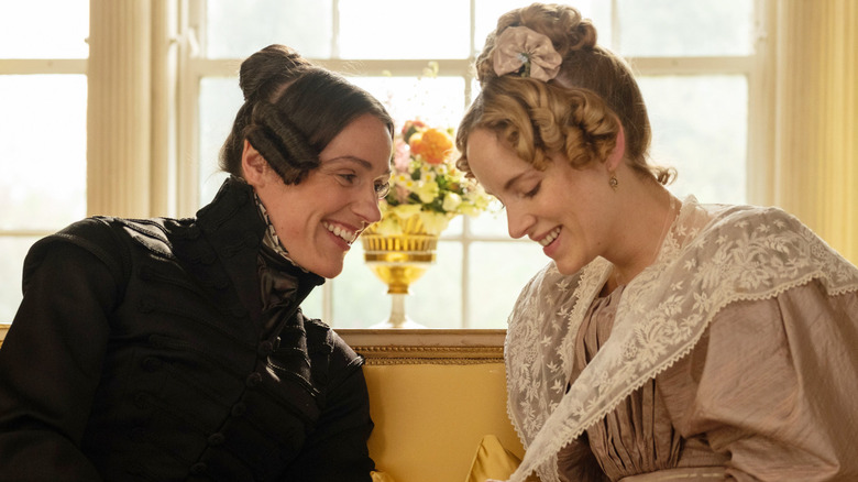 Suranne Jones and Sophie Rundle in Gentleman Jack