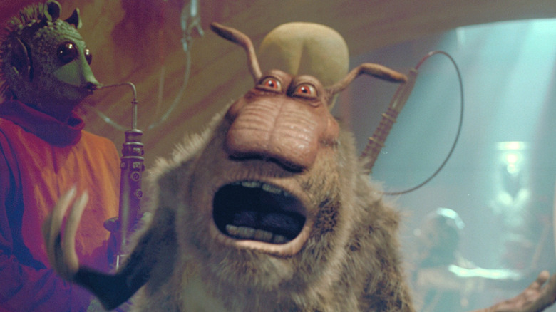 Joh Jowza singing Jedi Rock in Star Wars: Return of the Jedi