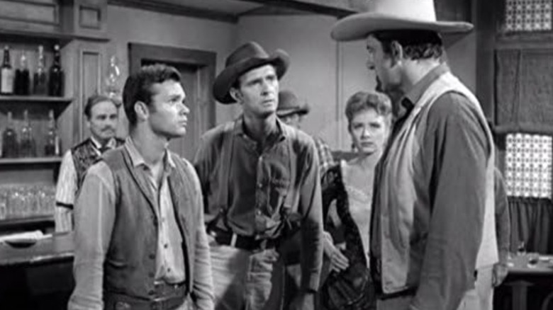 James Arness, Amanda Blake, Daryl Hickman, Bert Ramsey, Dennis Weaver, Gunsmoke