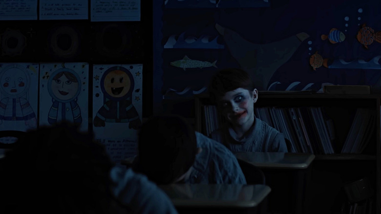 Alex appears in a very symbolic dream of Justine's in Weapons